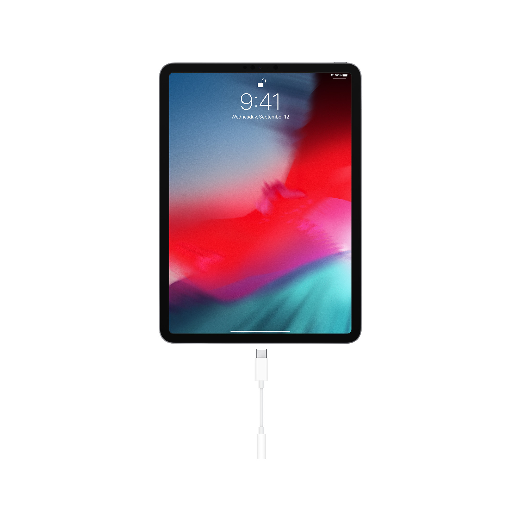 Apple gyári USB Type-C – 3.5mm-es fejhallgató-csatlakozó átalakító (MU7E2ZM/A)-2