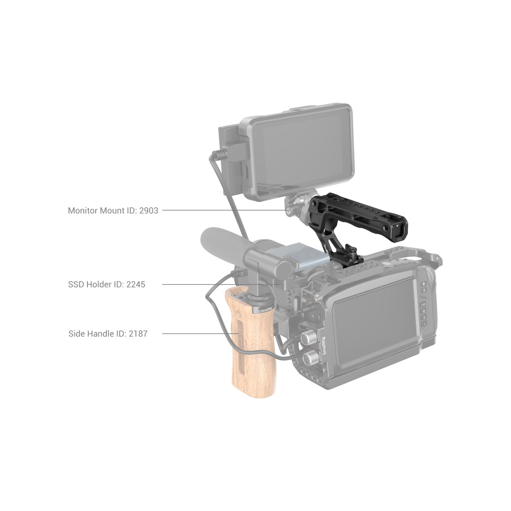 SmallRig NATO felső fogantyú (Lite) (3766)-5