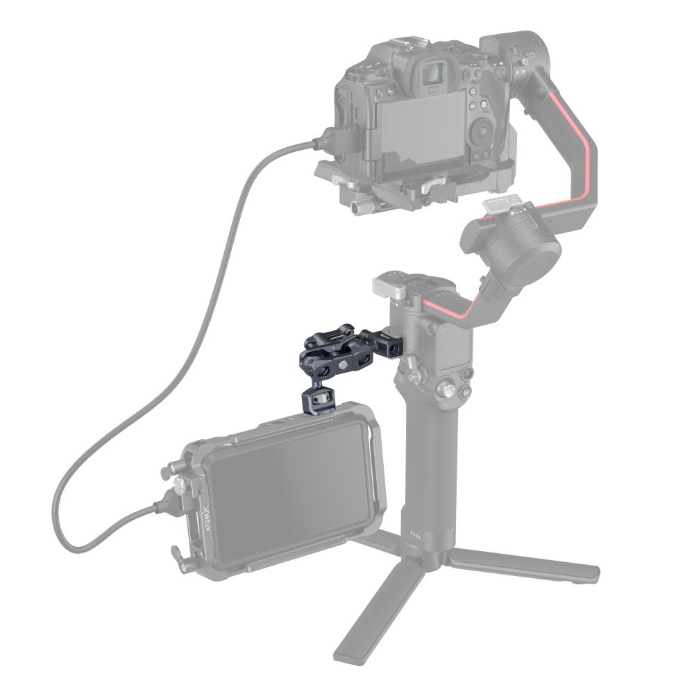SmallRig Magic Arm dupla gömbfejjel (1/4''-20 csavar és NATO Clamp) (3875)-5