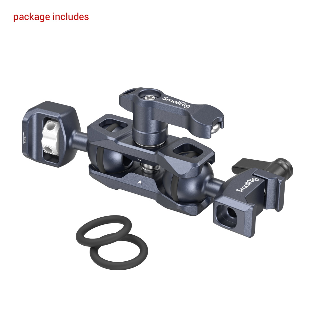 SmallRig Magic Arm dupla gömbfejjel (1/4''-20 csavar és NATO Clamp) (3875)-3
