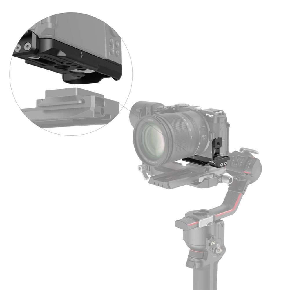 SmallRig L Bracket, L-konzol Nikon Z 30 fényképezőgéphez (3860)-4