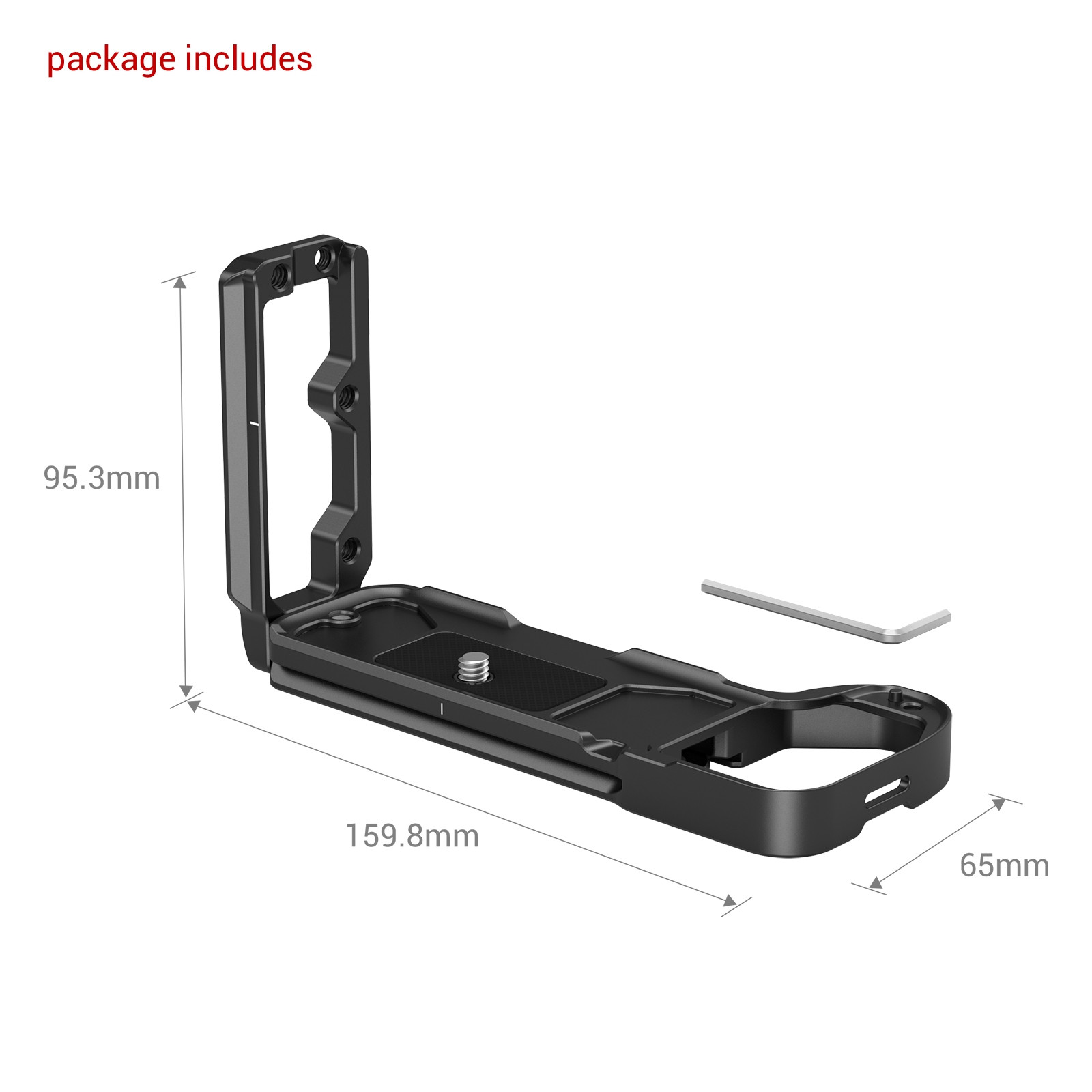 SmallRig L Bracket, L-konzol Fujifilm GFX 100S és GFX 50S II fényképezőgépekhez (3232)-6