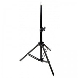 Alumínium lámpatartó állvány, vakuállvány 42-78cm, 1/4-es spigot fejjel