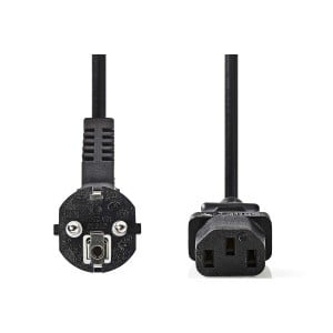Nedis CEGP10000BK30 tápkábel, 3m (C13)
