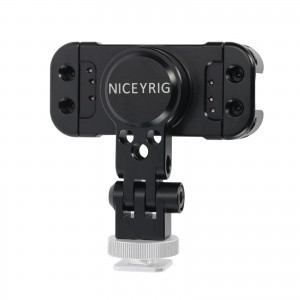 NICEYRIG alumínium mobiltelefon tartó vakupapucs adapterrel (515)