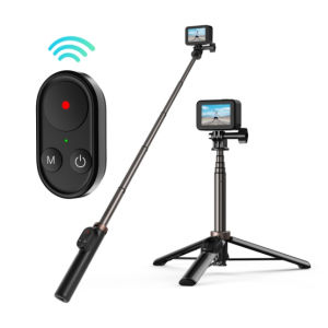 TELESIN selfie bot akciókamerákhoz, mobiltelefonhoz Bluetooth távirányítóval (TE-RCSS-001)