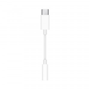Apple gyári USB Type-C – 3.5mm-es fejhallgató-csatlakozó átalakító (MU7E2ZM/A)