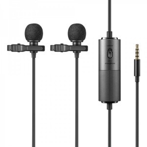 Godox LMD-40C csíptetős, dual lavalier mikrofon (4m)