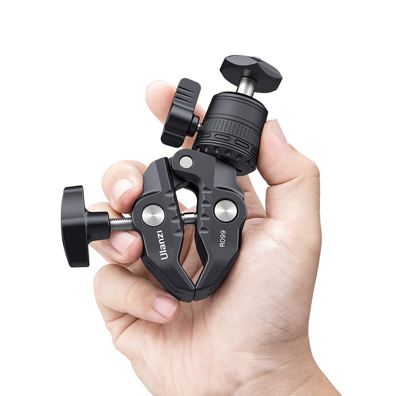 ULANZI R099 super clamp, rögzítő satu gömbfejjel (2993)-2