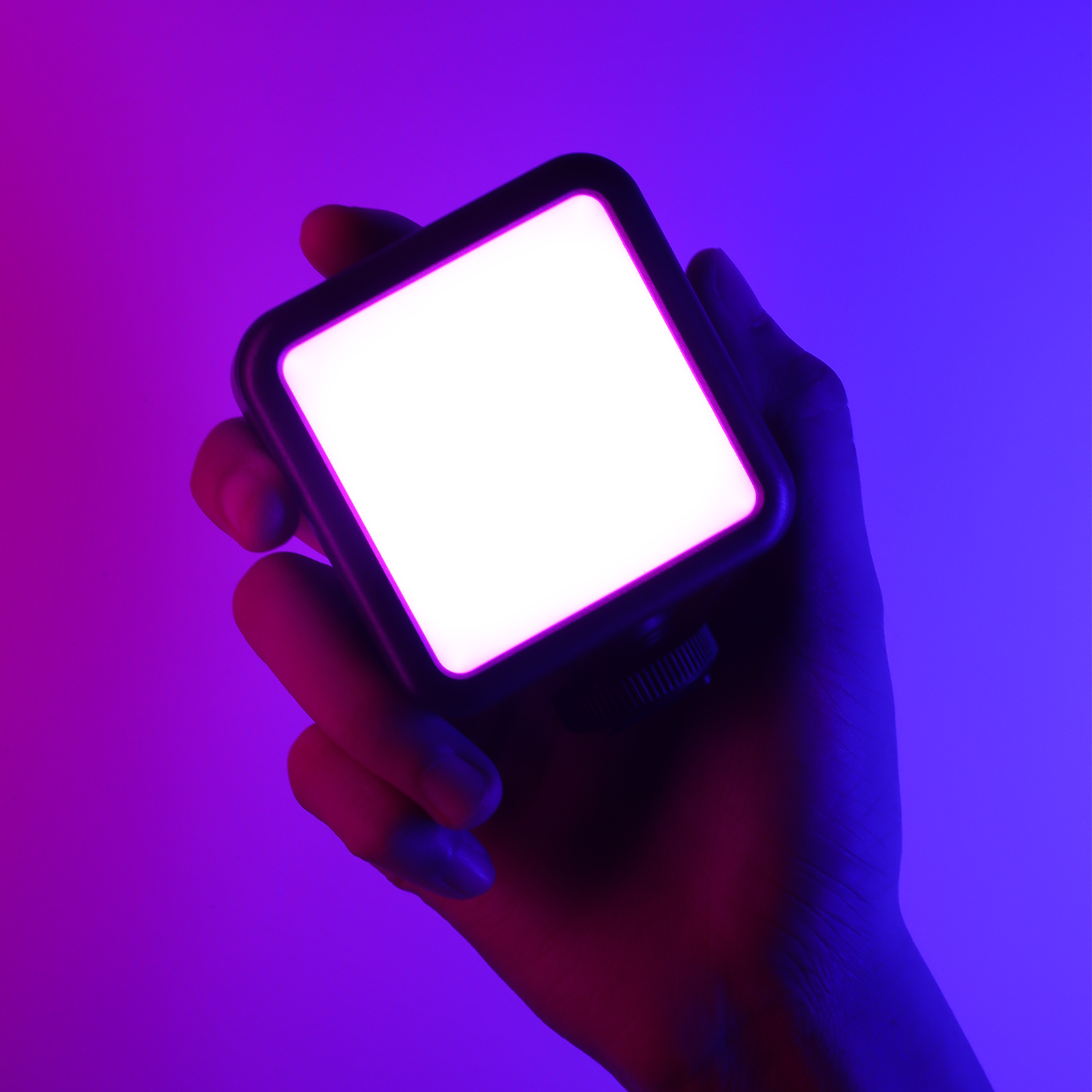 ULANZI VL49 RGB LED lámpa, videólámpa beépített akkumulátorral fekete (2287)-6