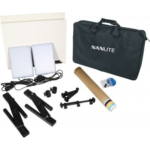 NANLITE COMPAC 20 LED lámpa kit (2 darab)-0