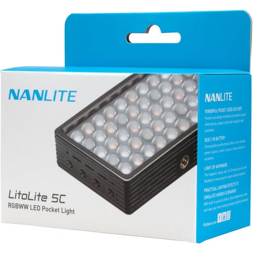 Nanlite LitoLite 5C RGB LED lámpa-1