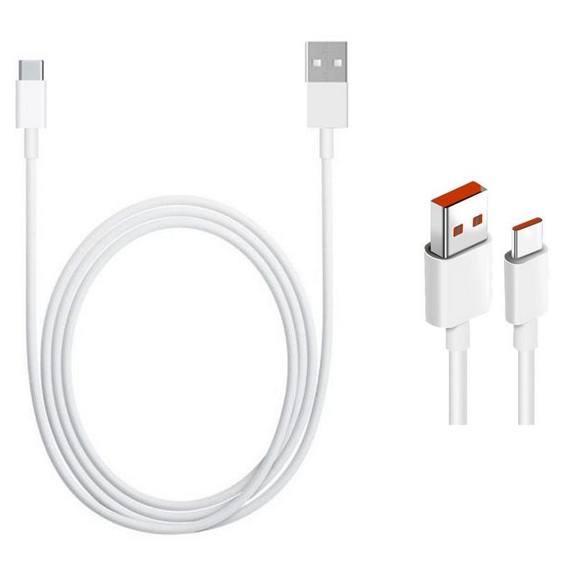 Xiaomi Type C 6A adatkábel fehér USB-A / Type-C (USB-C)-0