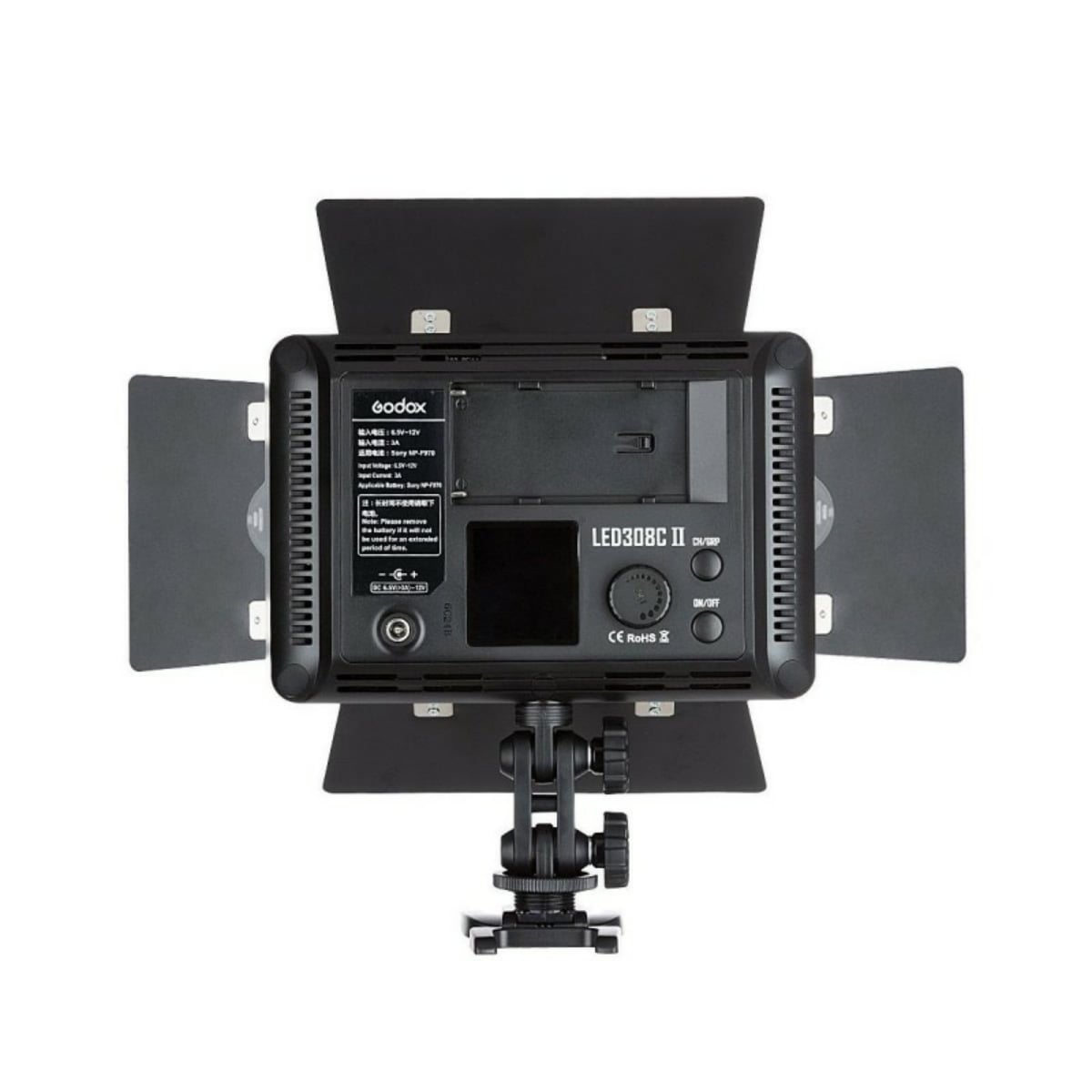Godox LED308IIC LED világítás, videólámpa 21W 3300-5600K-4