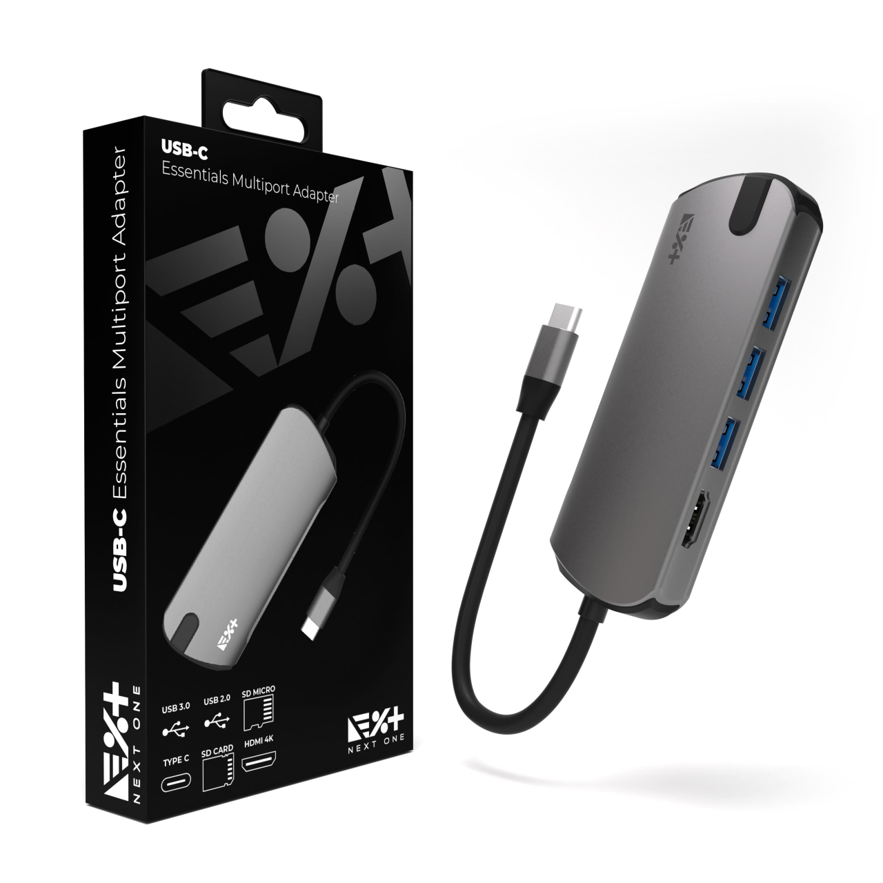 Next One USB-C Pro többportos adapter, elosztó HUB (PD-PRO-HUB)-1