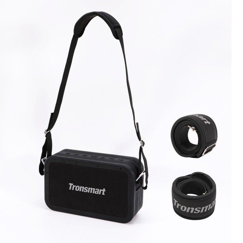 Tronsmart Force Max vezeték nélküli Bluetooth hangszóró 80W Powerbank funkcióval fekete-1