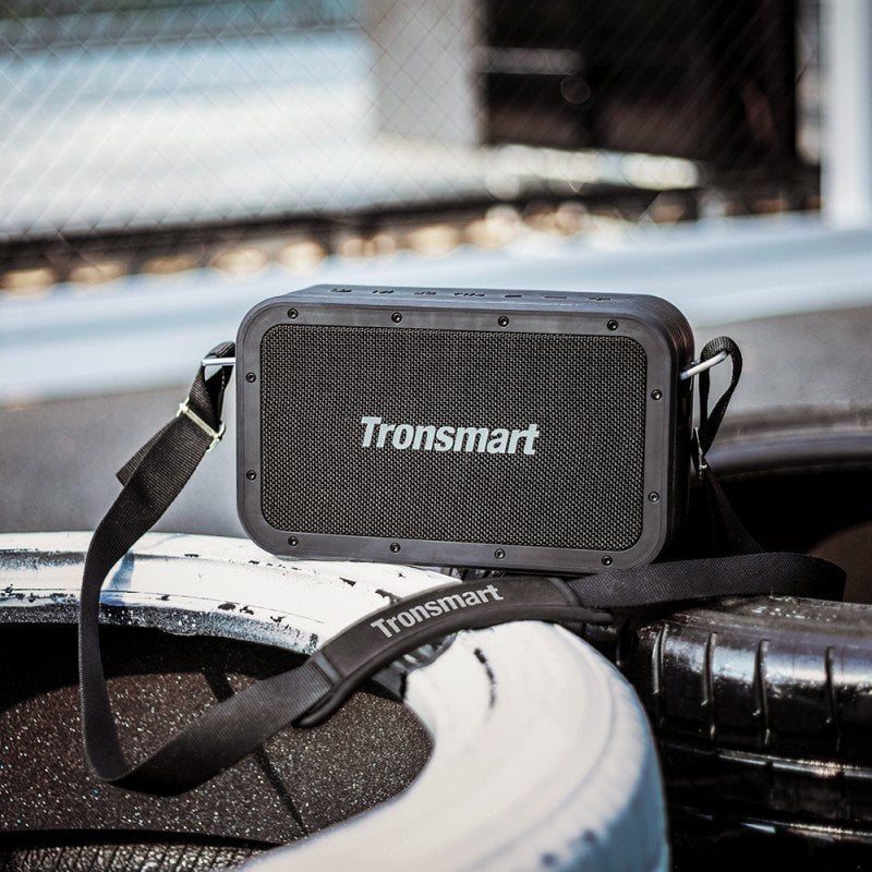 Tronsmart Force Max vezeték nélküli Bluetooth hangszóró 80W Powerbank funkcióval fekete-4