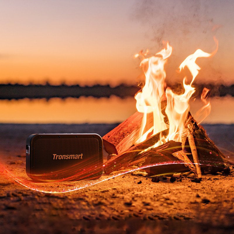 Tronsmart Force Max vezeték nélküli Bluetooth hangszóró 80W Powerbank funkcióval fekete-5