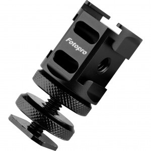 Fotopro H-2 hármas vakupapucs elosztó adapter 1/4-es menettel
