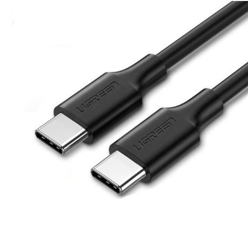 Ugreen USB-C – USB-C PD kábel 60W 1m fekete-0
