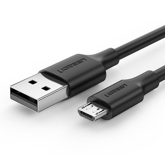 Ugreen US289 USB-A - micro USB kábel, 3m (fekete)-0