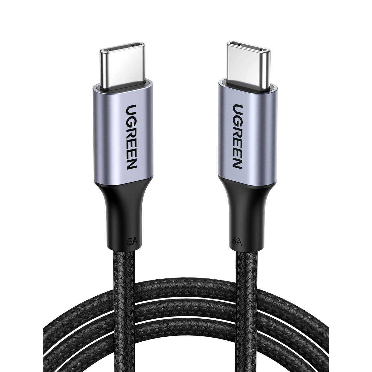 Ugreen US316 USB-C - USB-C kábel, QC3.0 PD 100W, 3m (fekete)-1