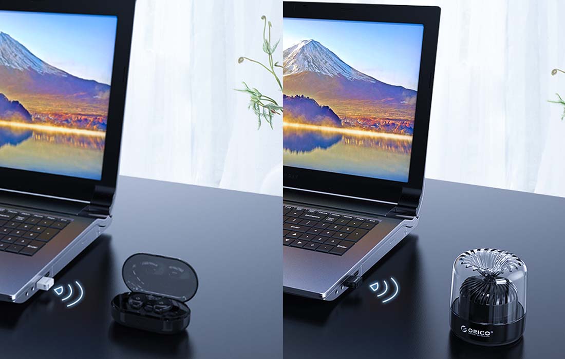 Orico Bluetooth USB adapter PC-hez (fekete)-5