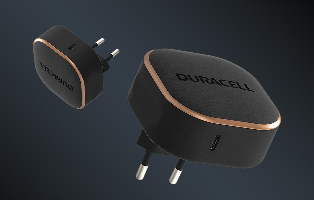 Duracell hálózati töltő adapter USB-C 20W PD (fekete)-4