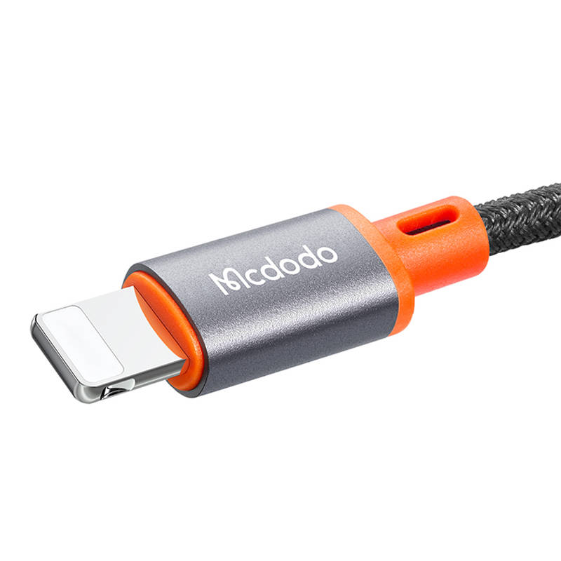 Mcdodo CA-0780 Lightning - 3.5mm AUX mini jack kábel, 1.2m (fekete)-3