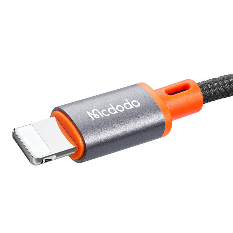 Mcdodo CA-0890 Lightning - 3.5mm AUX mini jack kábel, 1.8m (fekete)-1