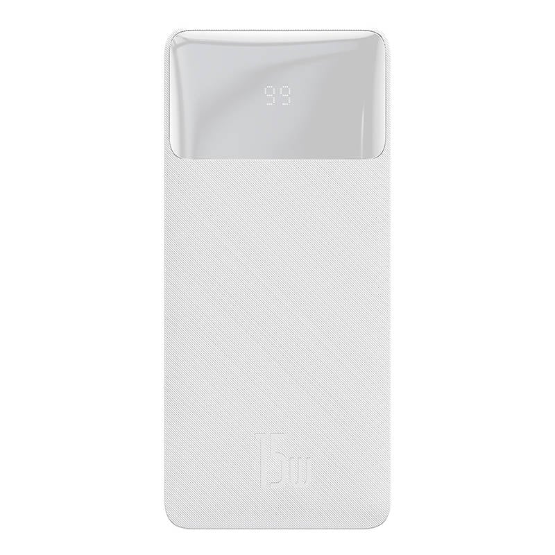 Baseus Bipow Powerbank, 30000mAh, 15W (fehér) (PPBD050202)-0