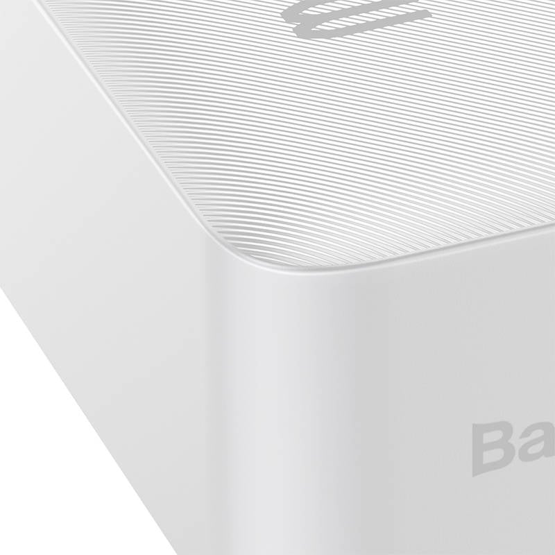 Baseus Bipow Powerbank, 30000mAh, 15W (fehér) (PPBD050202)-3