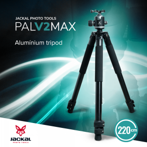 Jackal PAL V2 Max fotós állvány gömbfejjel (220cm)