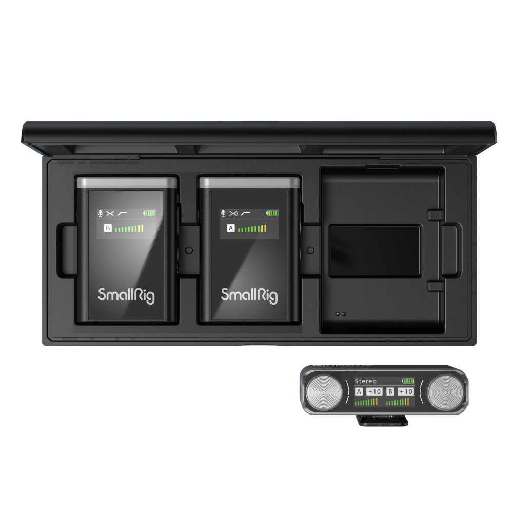 SmallRig Forevala W60 vezeték nélküli mikrofon (3487)-11