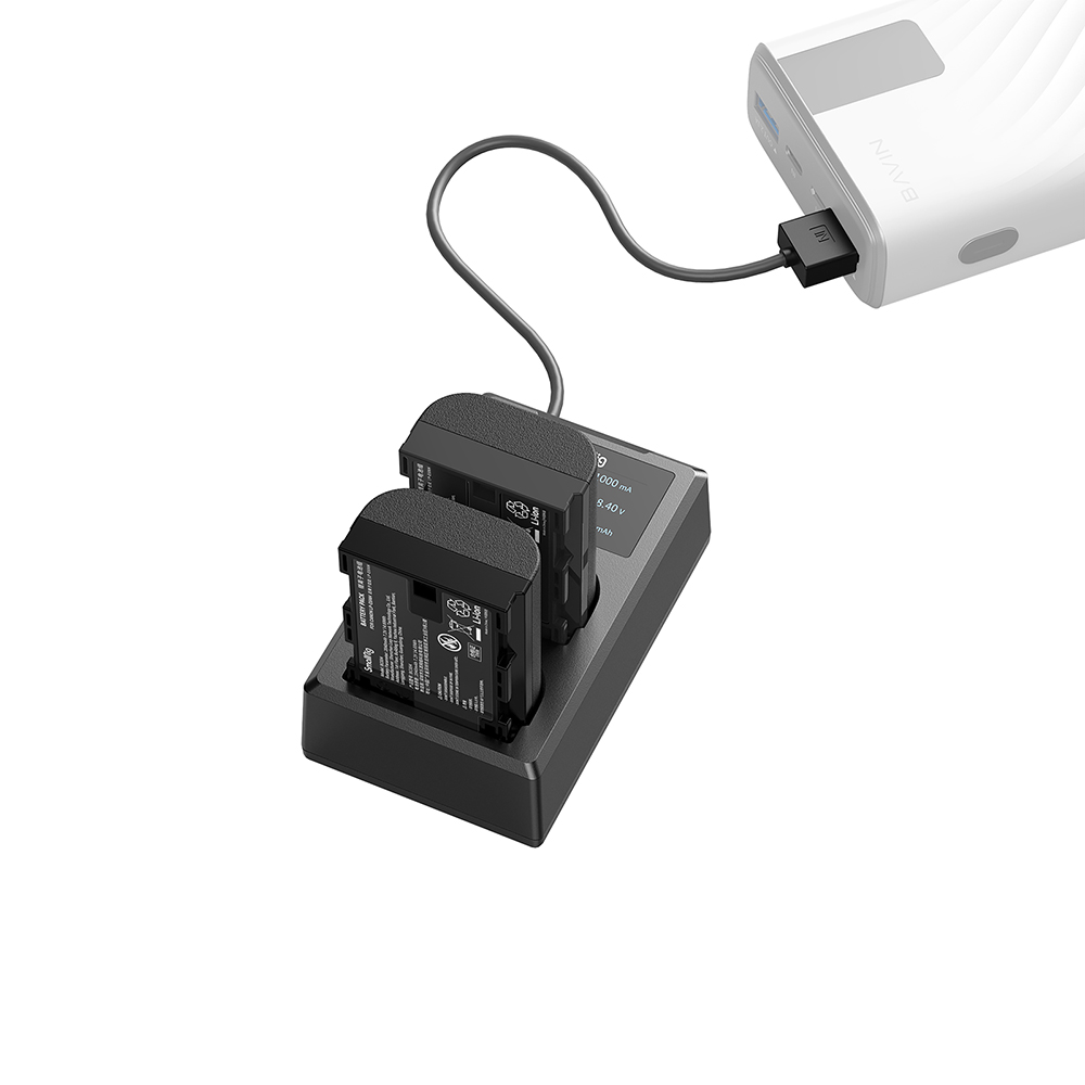 SmallRig LP-E6NH fényképezőgép akkumulátor- és töltőkészlet (3821)-2