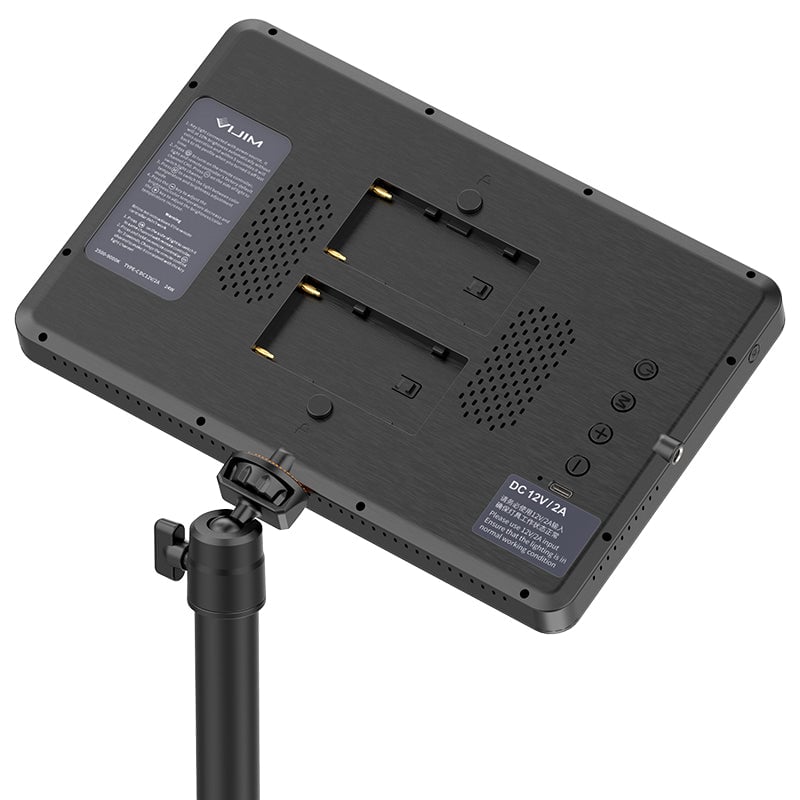 ULANZI VIJIM K22 teleszkópos asztali LED világítás streameléshez, vlogoláshoz távirányítóval 2500-9000K (2959)-17