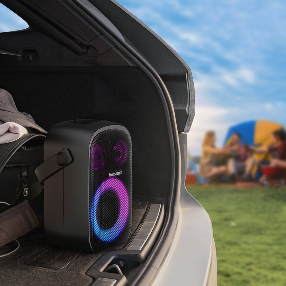 Tronsmart Halo 100 vezeték nélküli Bluetooth hangszóró 60W fekete-7
