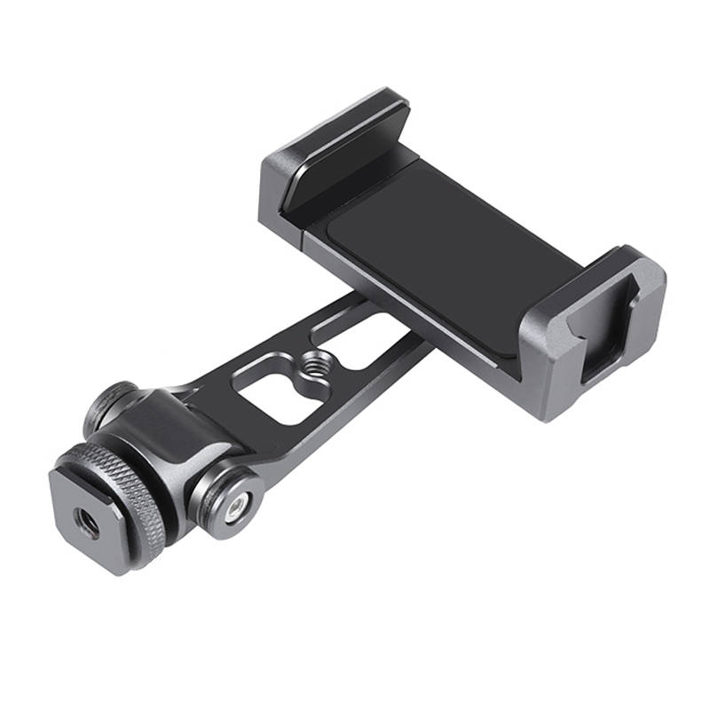 PULUZ 360 fokban forgatható fém mobiltelefon rögzítő, telefontartó adapter (PU3207B)-1