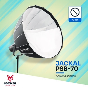 Jackal PSB-70 parabola bowens softbox quick-setup 70cm 