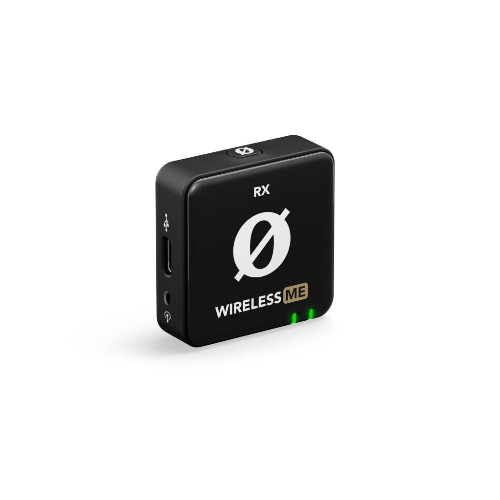 RODE Wireless ME ultra kompakt digitális vezeték nélküli mikrofon rendszer két csatornás vevővel, egy adóval, adóba és vevőbe épített mikrofonnal-3