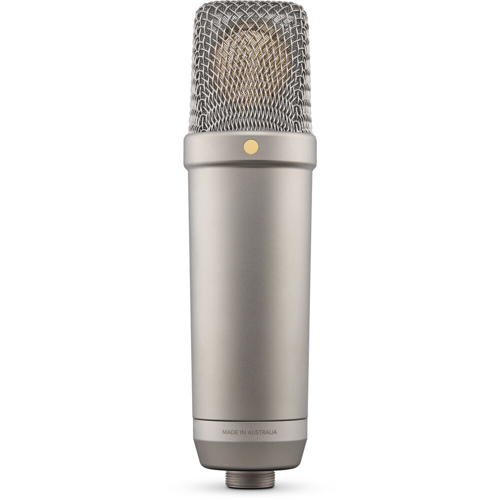 RODE NT1 nagymembrános kondenzátor stúdió mikrofon XLR és USB csatlakozókkal, 5th generáció, ezüst-9