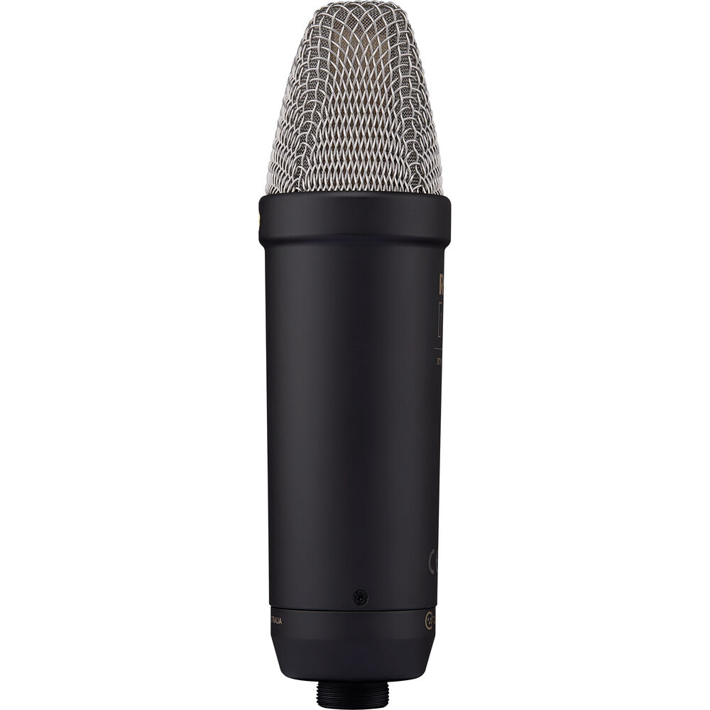 RODE NT1 nagymembrános kondenzátor stúdió mikrofon XLR és USB csatlakozókkal, 5th generáció, fekete-6