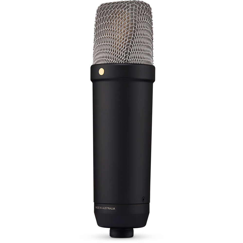 RODE NT1 nagymembrános kondenzátor stúdió mikrofon XLR és USB csatlakozókkal, 5th generáció, fekete-5