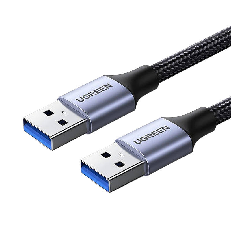 Ugreen (USB-A USB-A) USB3.0 kábel 2A, 1m (fekete)-0