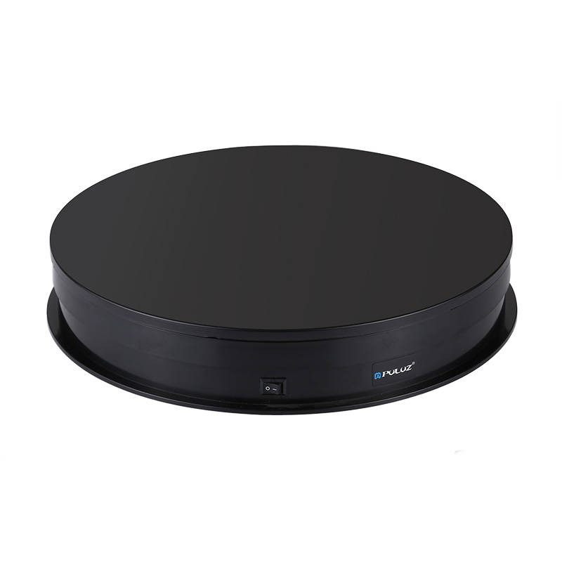 PULUZ 360 fokos termékforgató 30cm fekete (PU3049B)-0