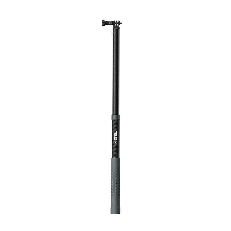 TELESIN 2. generációs 1.2m karbon selfie stick, selfie bot akciókamerákhoz (GP-MNP-002)-1