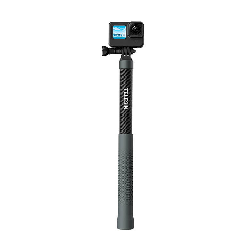 TELESIN 2. generációs 1.2m karbon selfie stick, selfie bot akciókamerákhoz (GP-MNP-002)-3