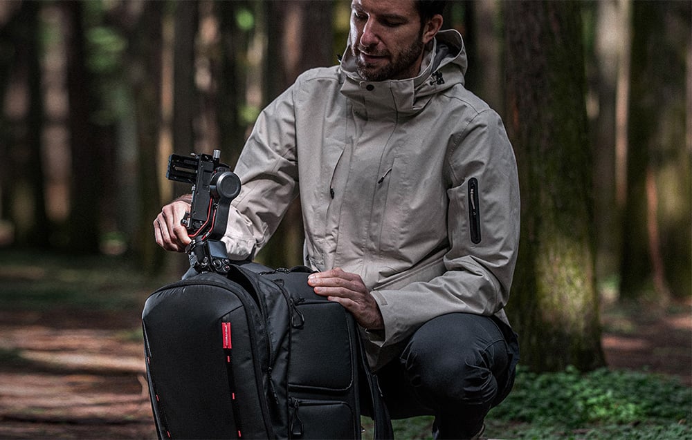 PGYTECH OneMo 2 25L hátizsák + válltáska (Space Black) (P-CB-110)-2