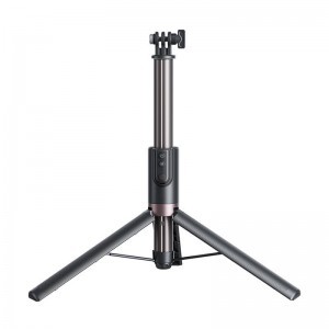 TELESIN 2. generációs selfie stick, selfie bot állvány távirányítóval (130cm) akciókamerákhoz, mobiltelefonhoz (TE-RCSS-003)