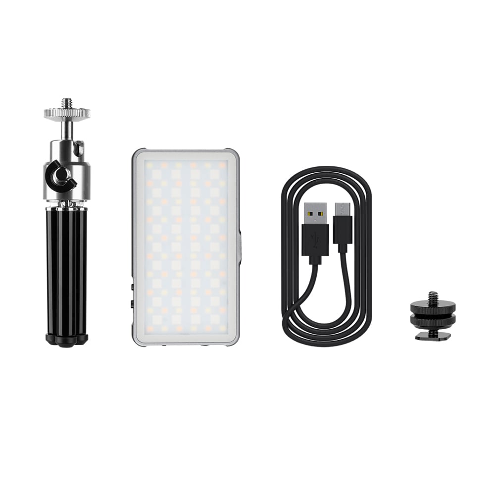 SmallRig Vibe P96L RGB Video Light, LED lámpa, videólámpa + állvány (Tripod plus edition) (3681B)-13